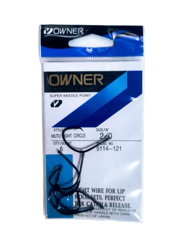 Anzuelo Mutu Light Circle