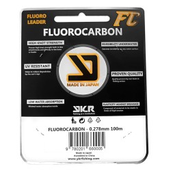 YKR Fluorocarbon FC Shock Leader – Hilo 100% Fluorocarbono